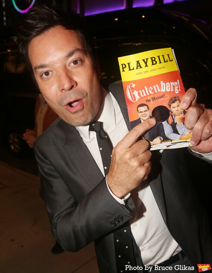 Photos: See Bryan Cranston, Jimmy Fallon, Debra Messing, Anna Wintour & More at GUTENBERG! THE MUSICAL! Opening Night Image