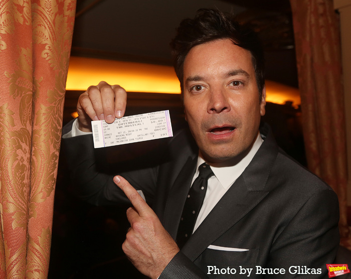 Photos: See Bryan Cranston, Jimmy Fallon, Debra Messing, Anna Wintour & More at GUTENBERG! THE MUSICAL! Opening Night Image