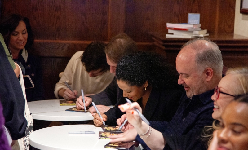 Photos: NEW YORK, NEW YORK Cast Reunites For Album Signing at The Drama Book Shop Image