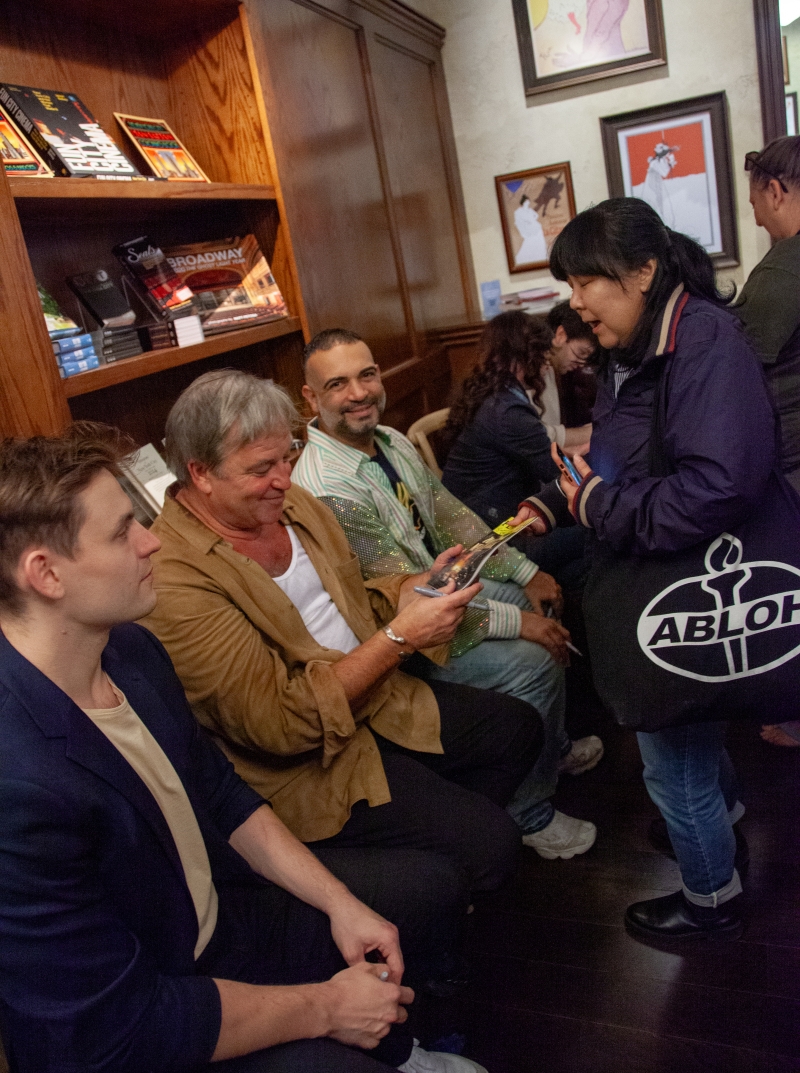 Photos: NEW YORK, NEW YORK Cast Reunites For Album Signing at The Drama Book Shop Image