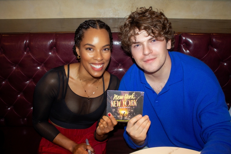 Photos: NEW YORK, NEW YORK Cast Reunites For Album Signing at The Drama Book Shop Image