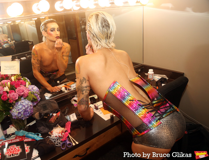 Photos: Go Backstage with Frankie Grande at THE ROCKY HORROR SHOW at Bucks County Playhouse Image