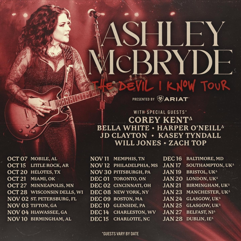 Review: ASHLEY MCBRYDE: THE DEVIL I KNOW TOUR at Robinson Center 