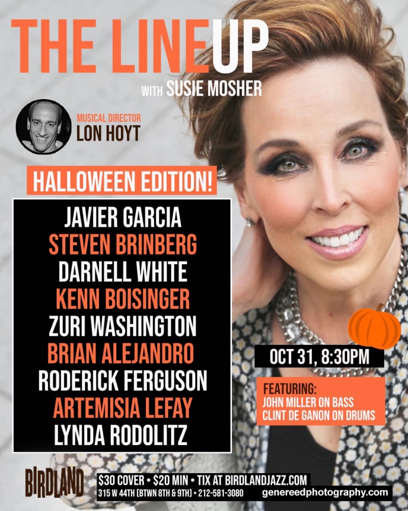 Photos: October 24th THE LINEUP WITH SUSIE MOSHER In A Chris Ruetten Photo Flash Image