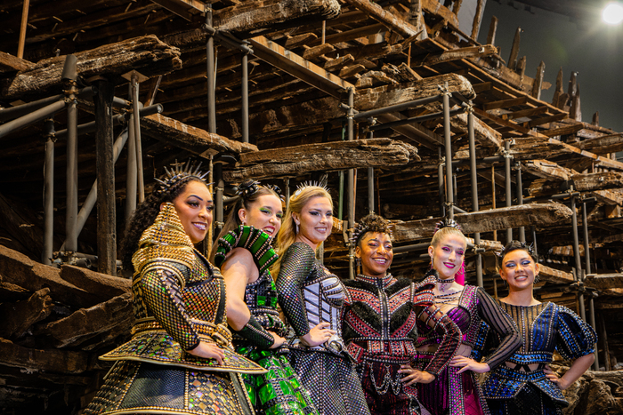 Photos: The Cast of SIX Pose With Henry VIII's Favourite Warship Image