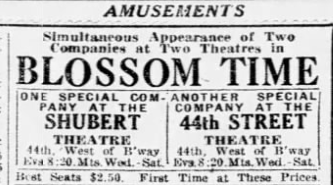 Have There Ever Been Two Productions of the Same Show on Broadway at the Same Time? Image