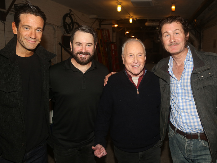 Colin Donnell, Alex Brightman, Richard Dreyfuss, and Ian Shaw  Photo
