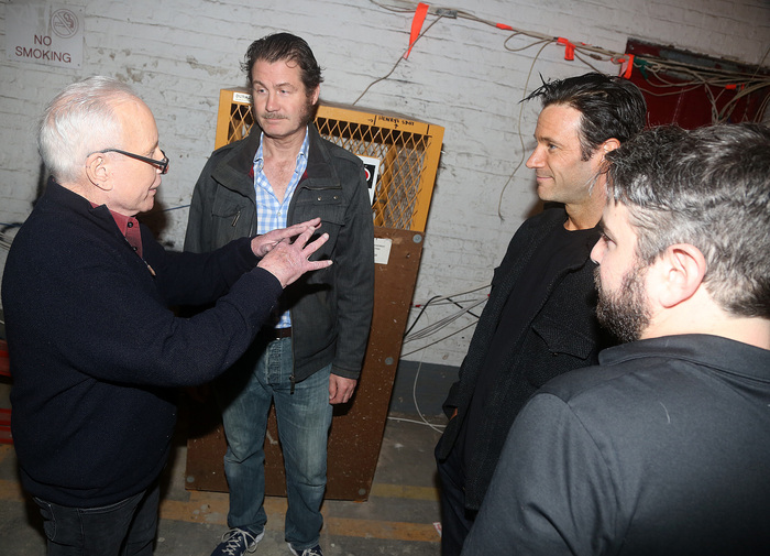 Richard Dreyfuss, Ian Shaw, Colin Donnell and Alex Brightman  Photo
