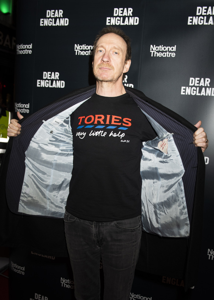 David Thewlis arrives for the National Theatre’s Dear England press night at the Pr Photo