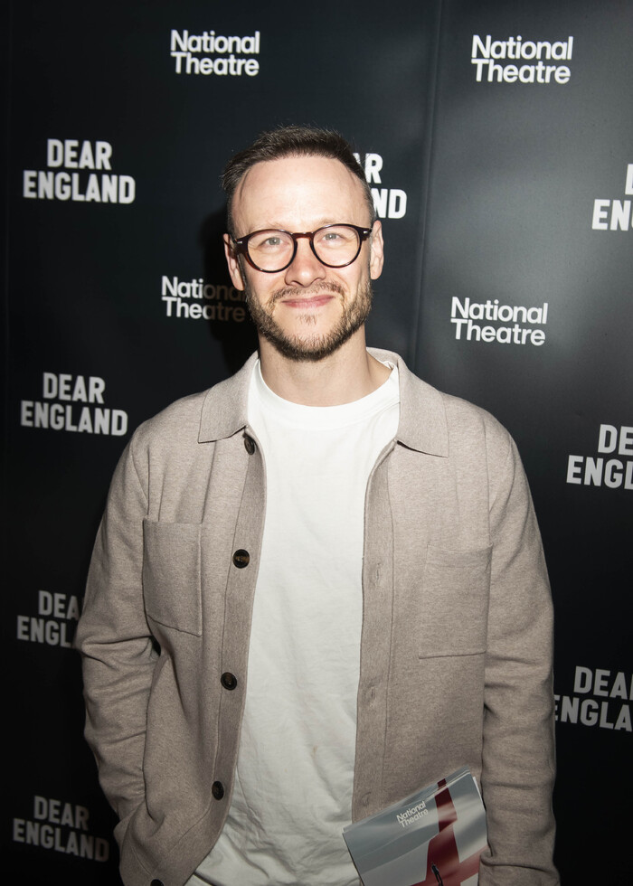 Kevin Clifton arrives for the National Theatre’s Dear England press night at the Pr Photo