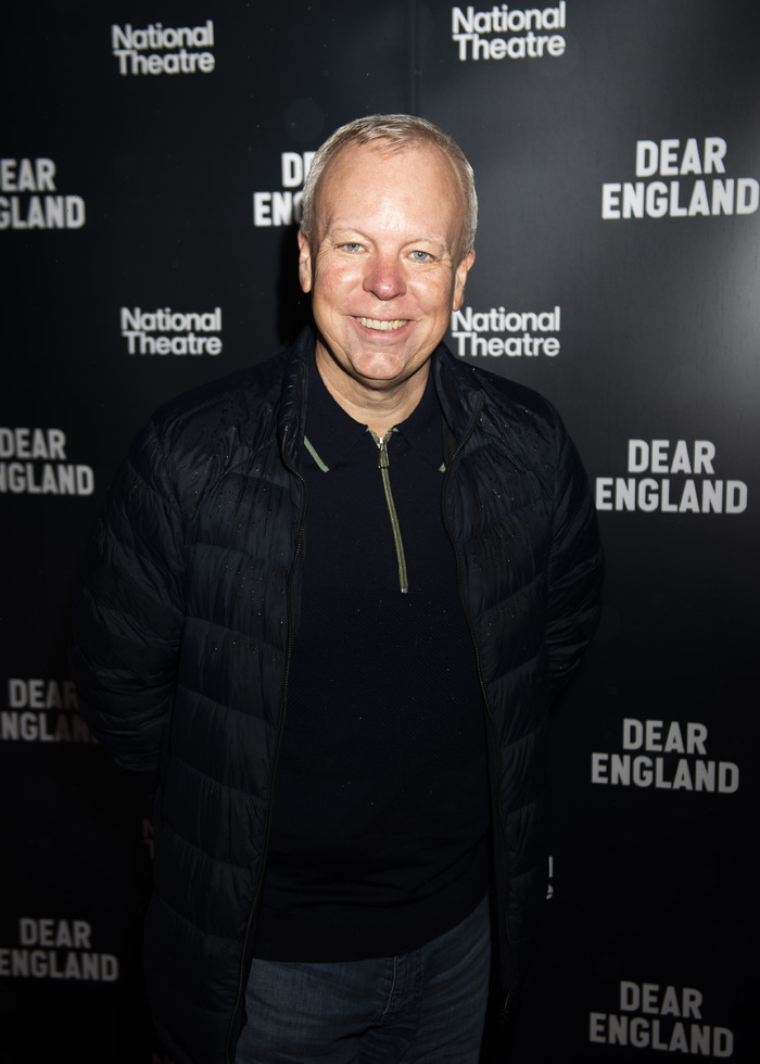 Steve Pemberton arrives for the National Theatre’s Dear England press night at the  Photo