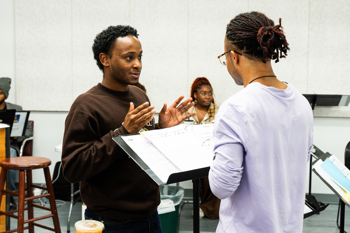 Photos: Go Inside Rehearsals for LONG WAY DOWN at the Apollo Theater Image