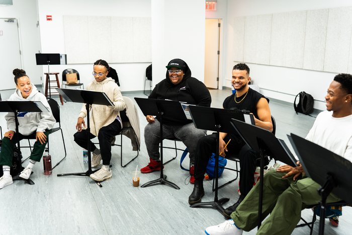 Photos: Go Inside Rehearsals for LONG WAY DOWN at the Apollo Theater Image
