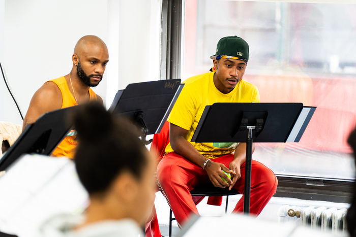 Photos: Go Inside Rehearsals for LONG WAY DOWN at the Apollo Theater Image