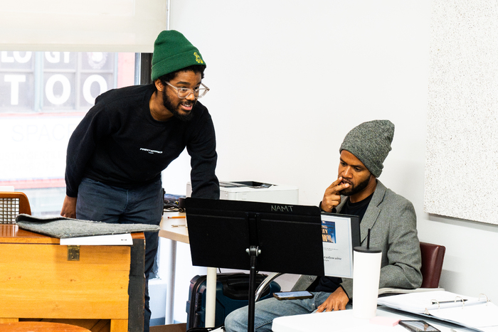 Photos: Go Inside Rehearsals for LONG WAY DOWN at the Apollo Theater Image