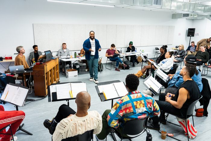 Photos: Go Inside Rehearsals for LONG WAY DOWN at the Apollo Theater Image