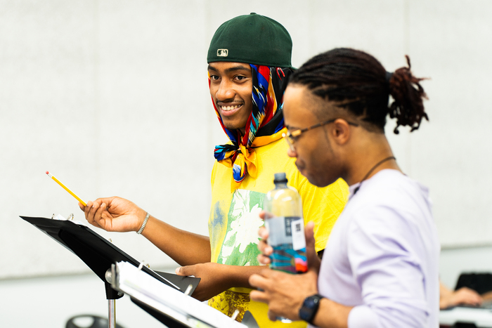 Photos: Go Inside Rehearsals for LONG WAY DOWN at the Apollo Theater Image