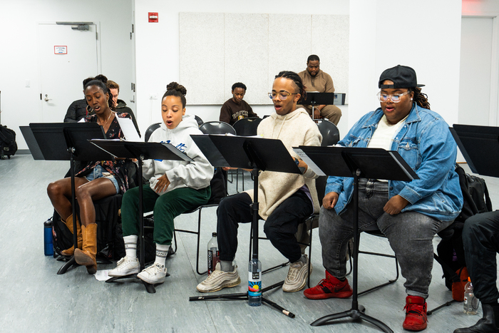 Photos: Go Inside Rehearsals for LONG WAY DOWN at the Apollo Theater Image