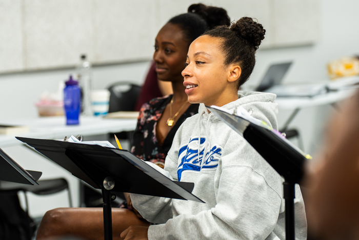 Photos: Go Inside Rehearsals for LONG WAY DOWN at the Apollo Theater Image
