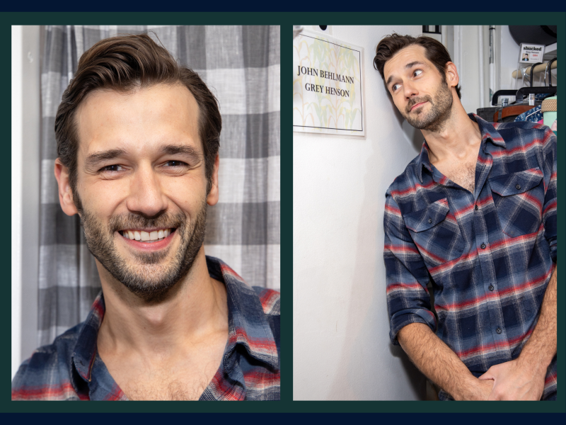 Words From The Wings: John Behlmann of SHUCKED Shares Backstage Moments, Must-Haves, and More! Image