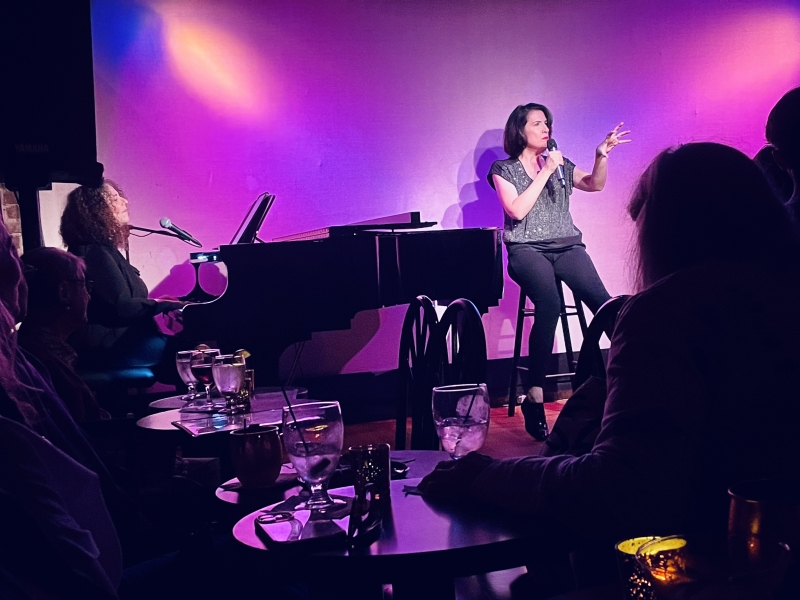 Review: Meg Flather's HAMMERSTEIN AND SONDHEIM: CAREFULLY TAUGHT A Tour-De-Force Performance At Don't Tell Mama Image
