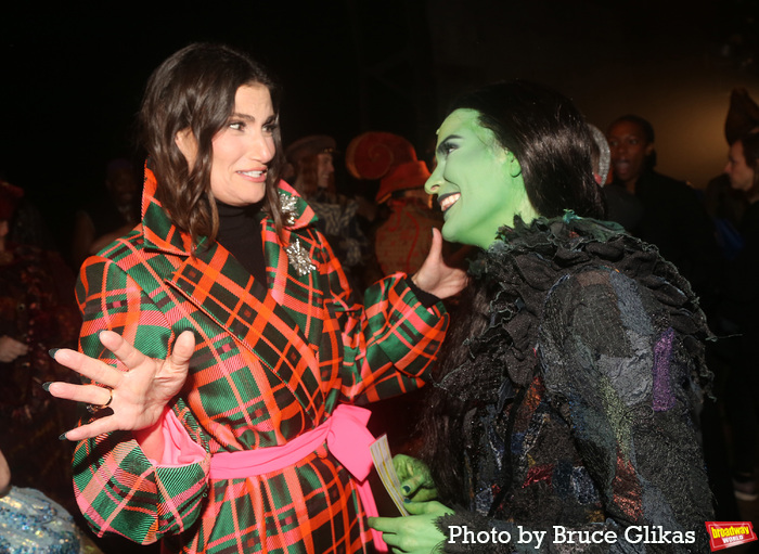 Exclusive: Backstage With Idina Menzel and Kristin Chenoweth at WICKED's 20th Anniversary Image
