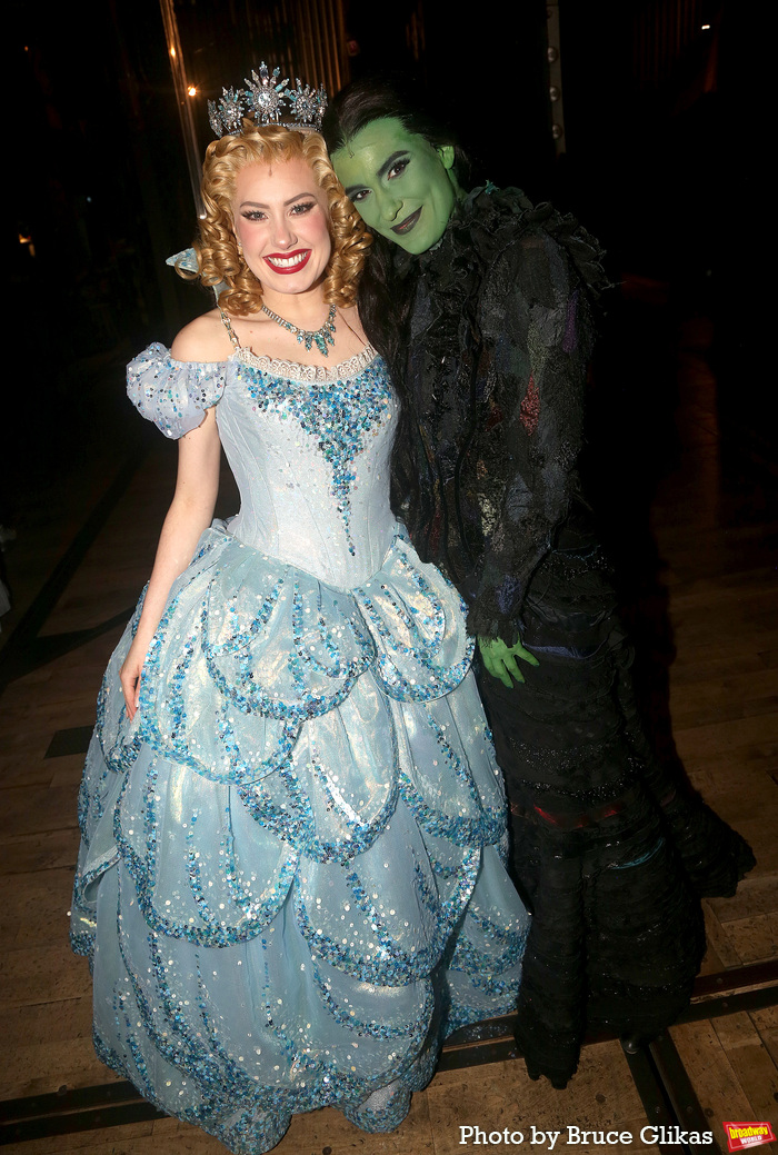 Exclusive: Backstage With Idina Menzel and Kristin Chenoweth at WICKED's 20th Anniversary Image