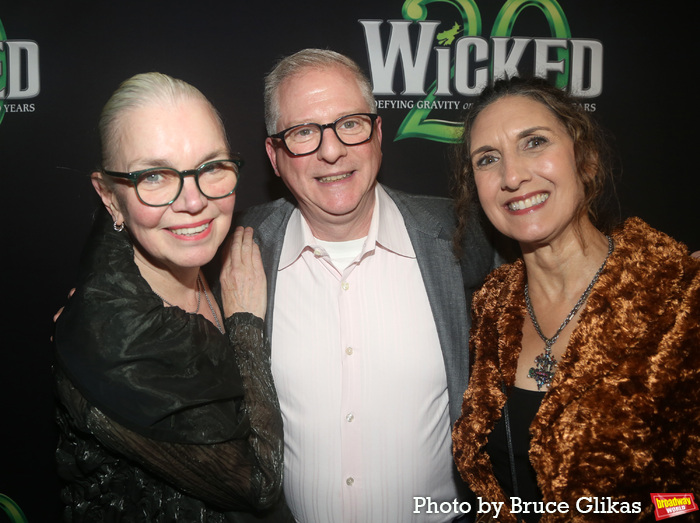 Susan Hilferty, Kenneth Posner with wife Michelle Posner Photo