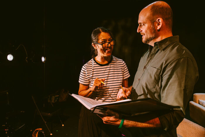 Photos: Go Inside Rehearsals for MADWOMEN OF THE WEST at Actors Temple Theatre Image