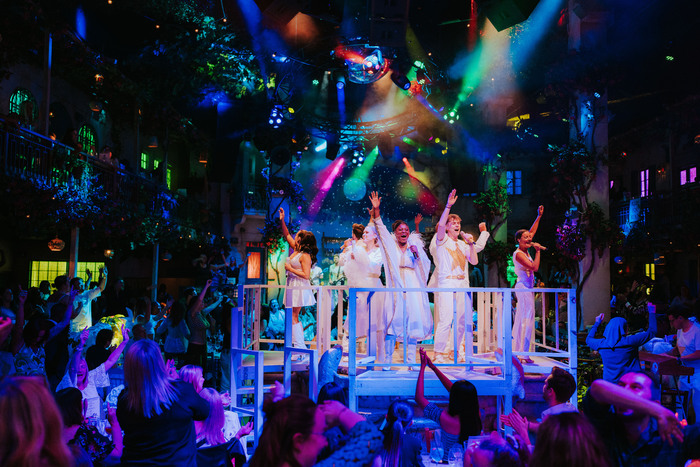 Photos & Video: See New Images & Trailer for MAMMA MIA! THE PARTY - Now Extended to June 2025 Image