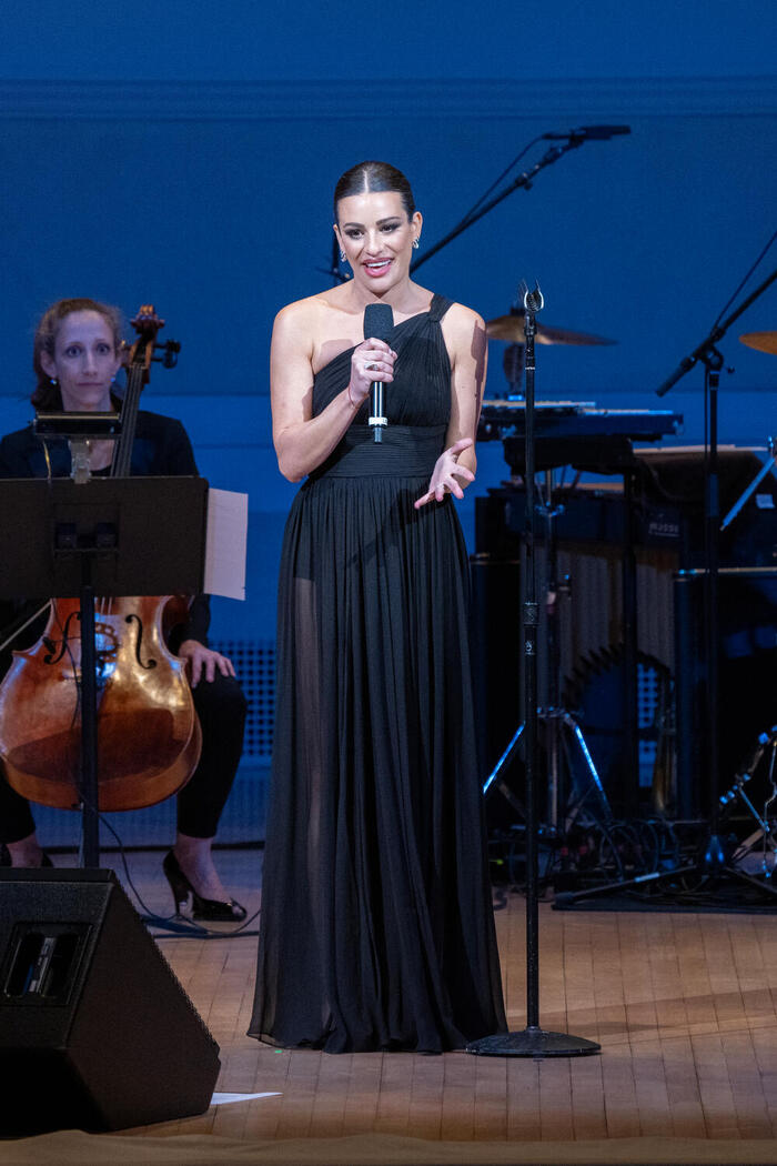 Photos: Lea Michele Makes Carnegie Hall Debut With Special Guests ...