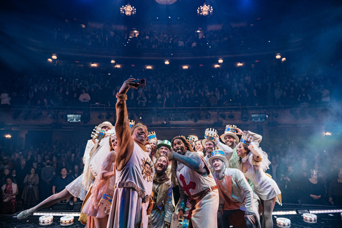 Photos: Go Inside the First Preview of SPAMALOT on Broadway Image