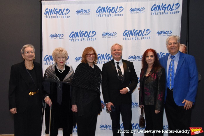 Honoree Dr. Wilma Burkin Siegel and guests that include-Ruth Silverman, Kevin Hyman,  Photo
