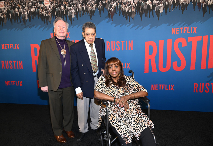 Photos: Tony Kushner, George C. Wolfe & More Attend RUSTIN Screenings In NYC Image