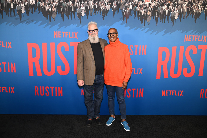 Photos: Tony Kushner, George C. Wolfe & More Attend RUSTIN Screenings In NYC Image