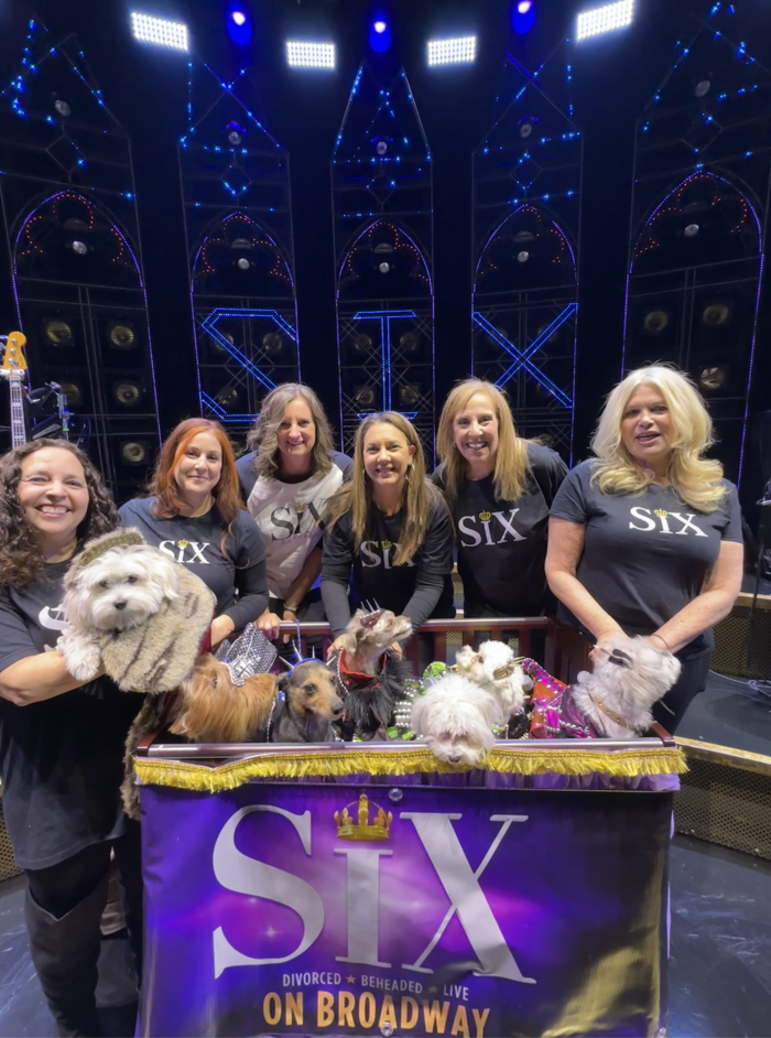 Photos: Dogs Dressed as the SIX Queens Meet the SIX Queens of Broadway Image