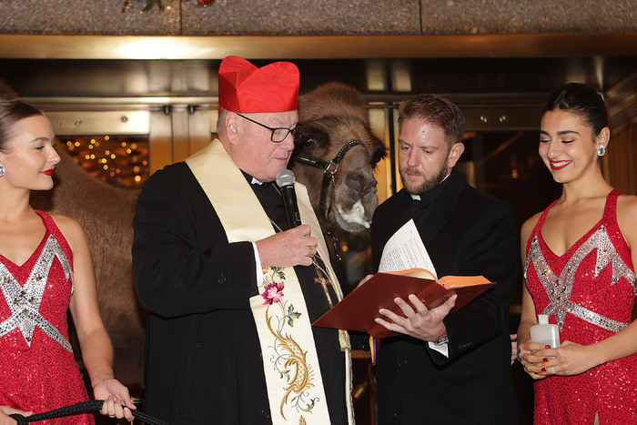 Photos: Cardinal Dolan Blesses the Animals From the 2023 Christmas Spectacular 