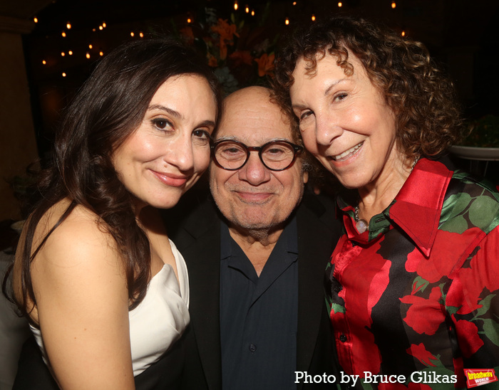 Lucy DeVito, Danny DeVito and Rhea Perlman  Photo