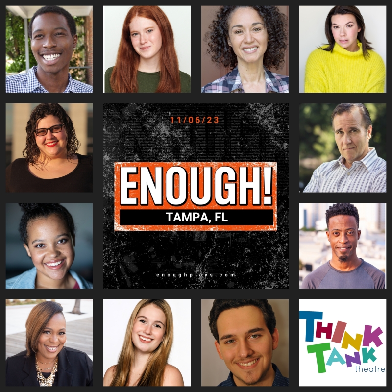 Previews: THINKTANK THEATRE'S ENOUGH: Plays to End Gun Violence at Stageworks Theatre 