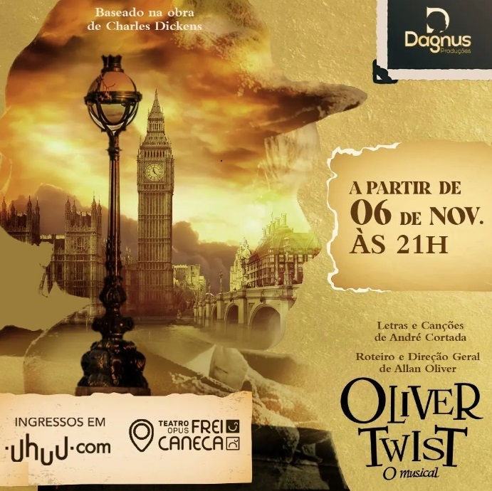 In a New Brazilian Reinterpretation, Charles Dickens' OLIVER TWIST - MUSICAL Opens in Sao Paulo  Image