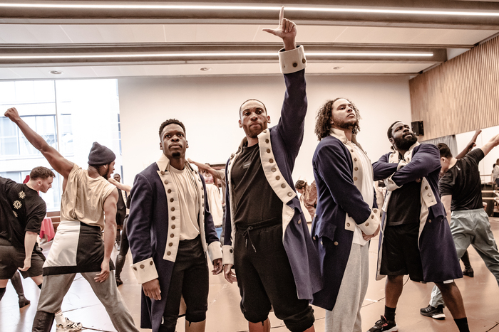 Photos: Inside Rehearsal For the First UK and Ireland Tour of HAMILTON Image