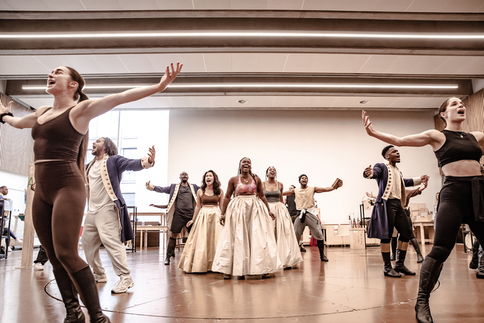 Photos: Inside Rehearsal For the First UK and Ireland Tour of HAMILTON Image