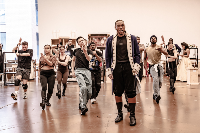 Photos: Inside Rehearsal For the First UK and Ireland Tour of HAMILTON Image