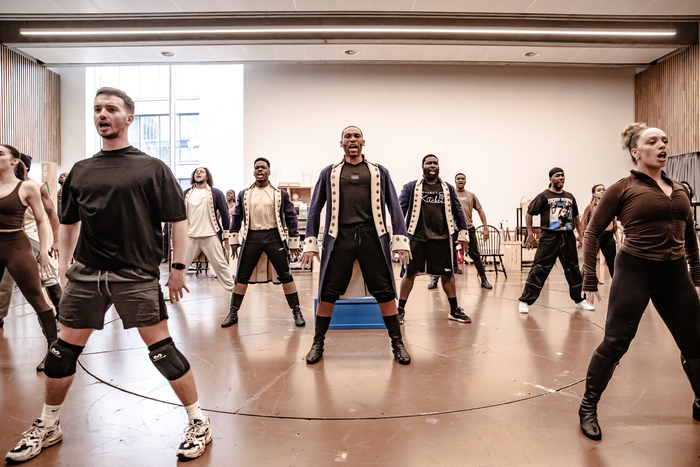 Photos: Inside Rehearsal For the First UK and Ireland Tour of HAMILTON Image