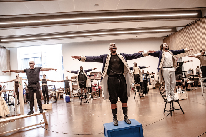 Photos: Inside Rehearsal For the First UK and Ireland Tour of HAMILTON Image