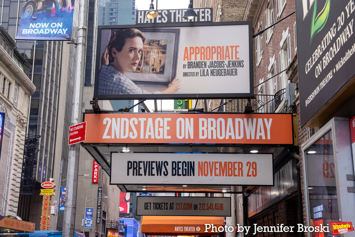 Up on the Marquee: APPROPRIATE Image