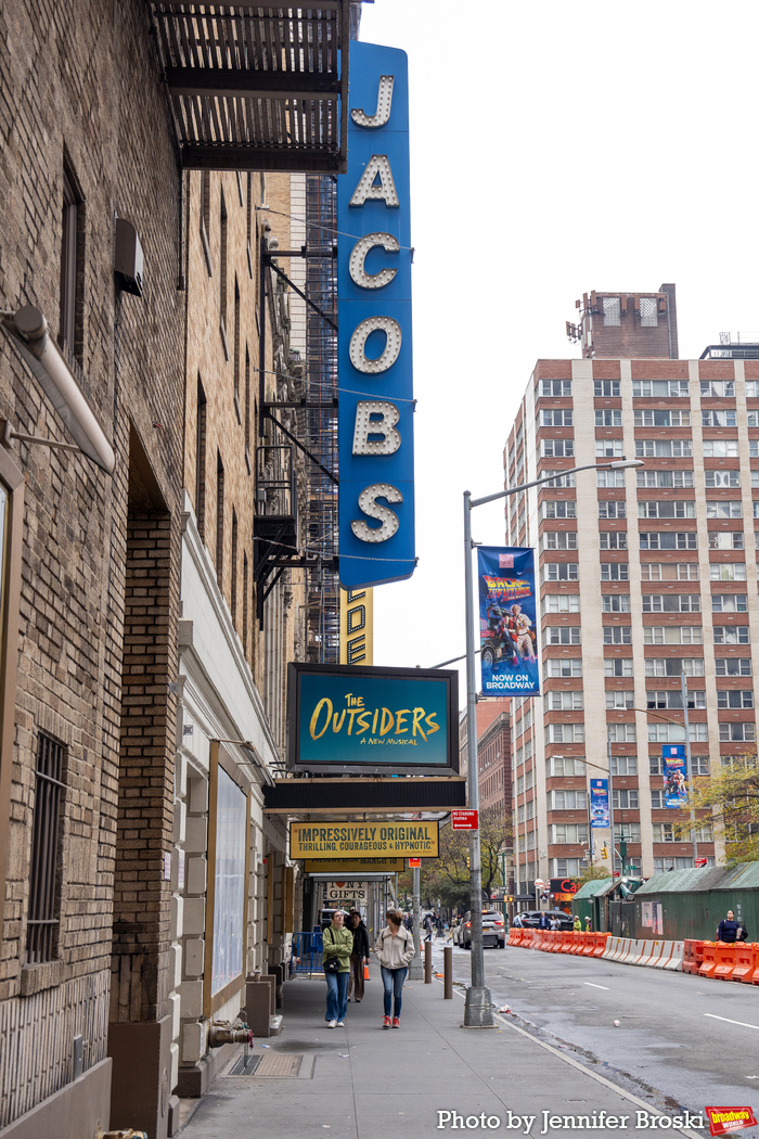 Up on the Marquee: THE OUTSIDERS Image
