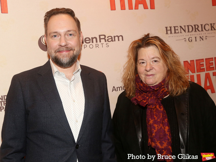 Director Moritz von Stuelpnagel and Playwright Theresa Rebeck Photo