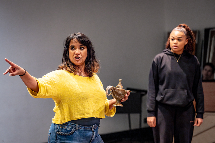 Photos: Inside Rehearsal For ALADDIN Pantomime at Hackney Empire Image