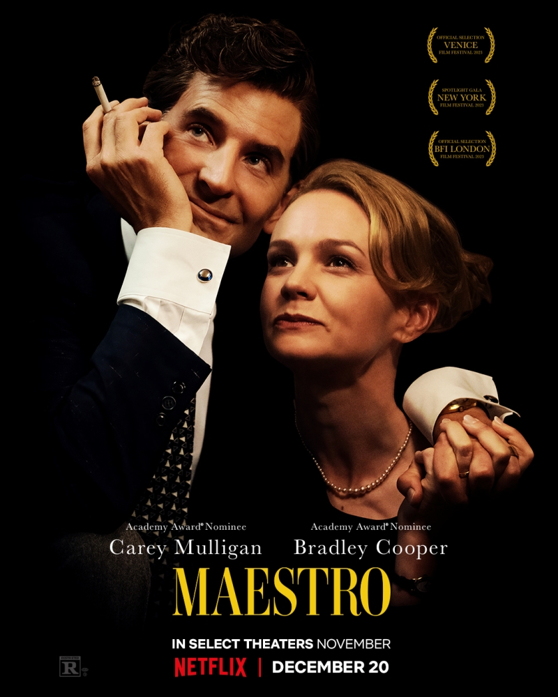 Photo: Check Out New MAESTRO Key Art With Carey Mulligan & Bradley Cooper 